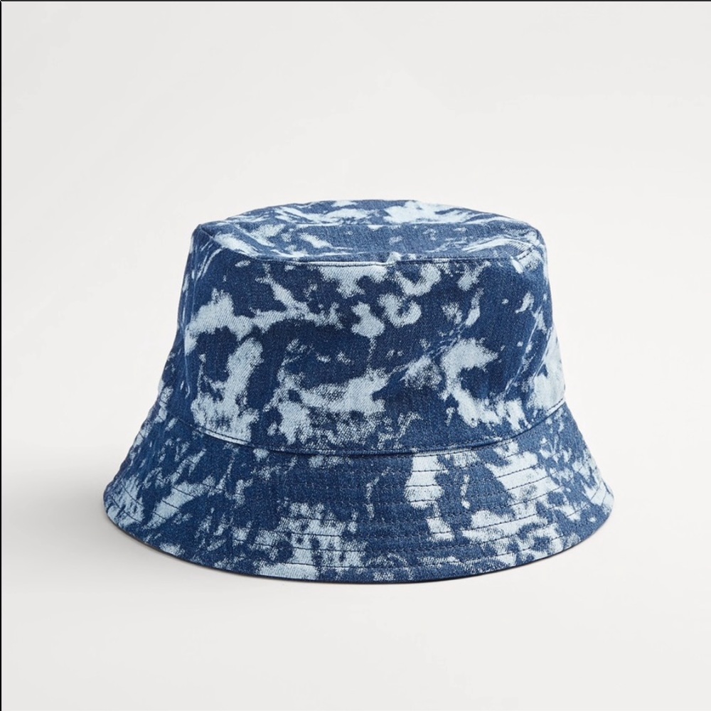 Zara reversible denim bucket hat